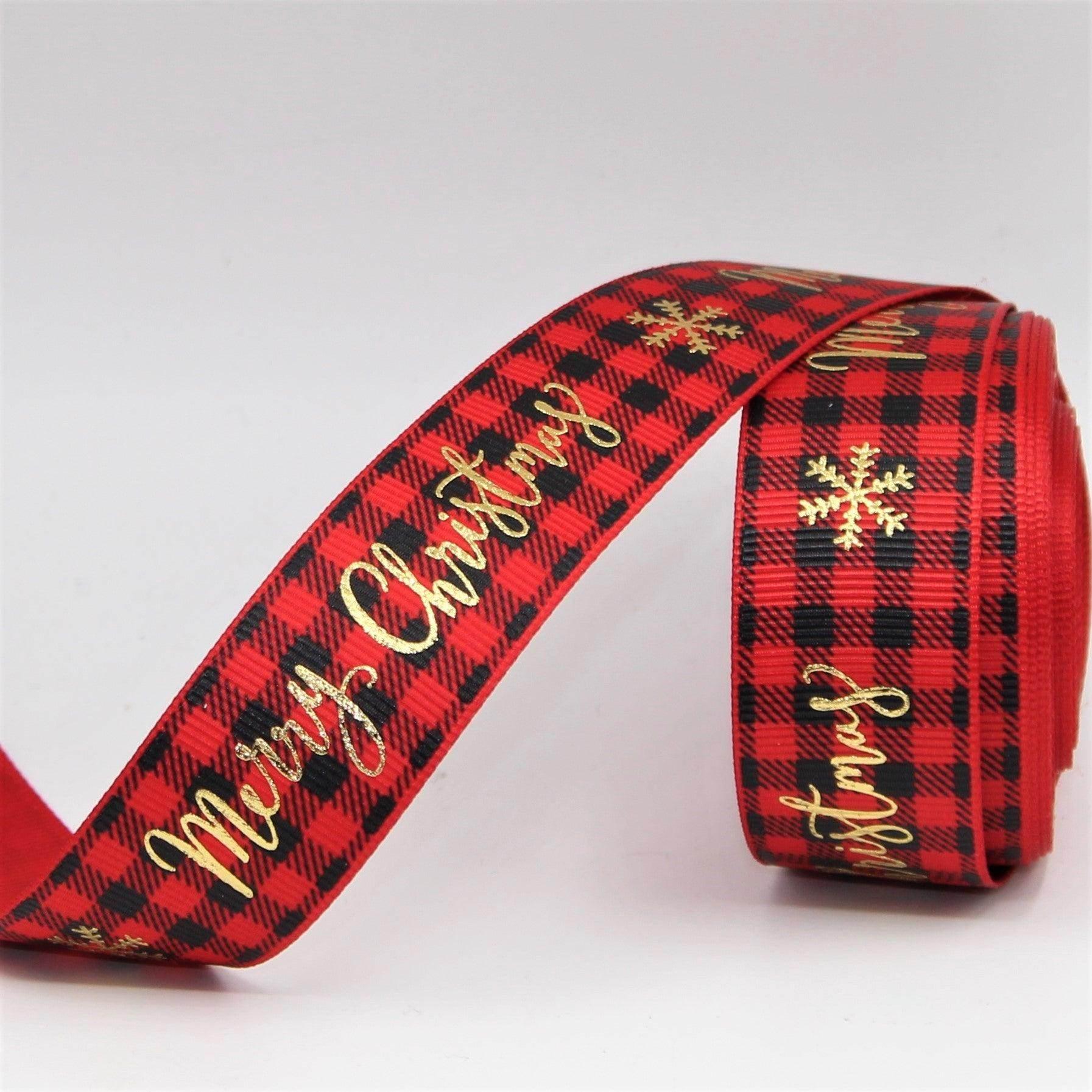 20 meter Christmas Tape - 25mm - ACCESSOIRES LEDUC BV