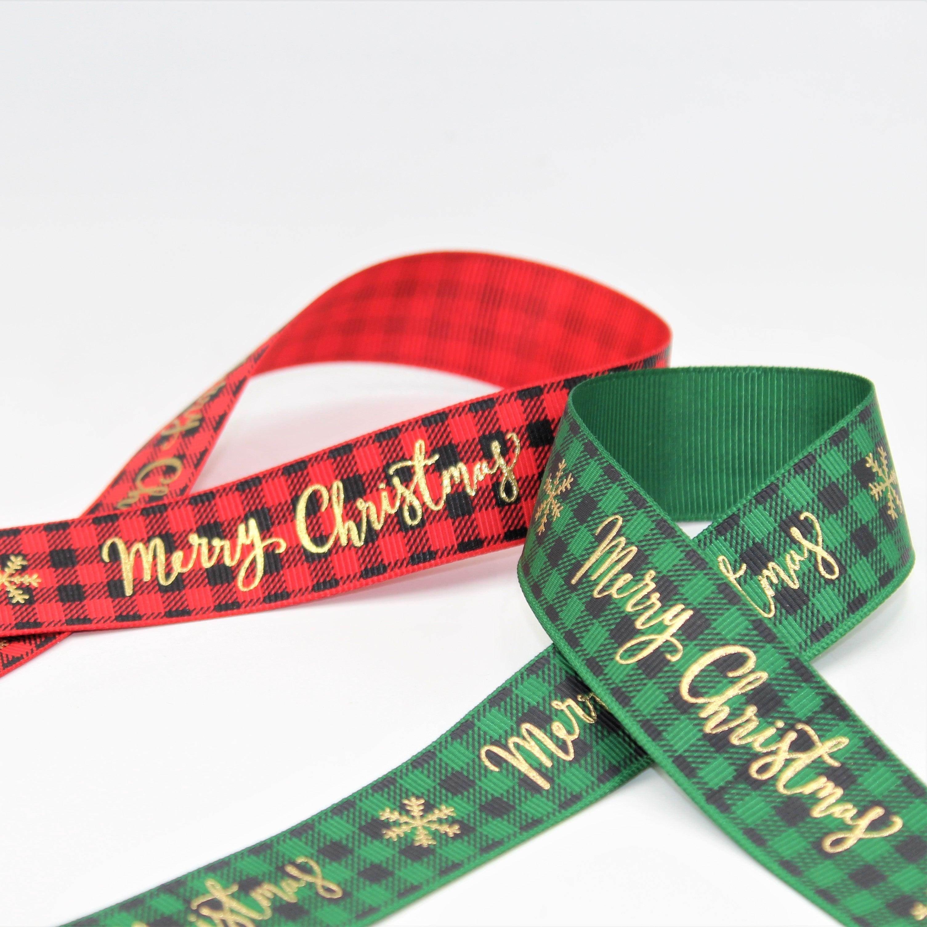 20 meter Christmas Tape - 25mm - ACCESSOIRES LEDUC BV