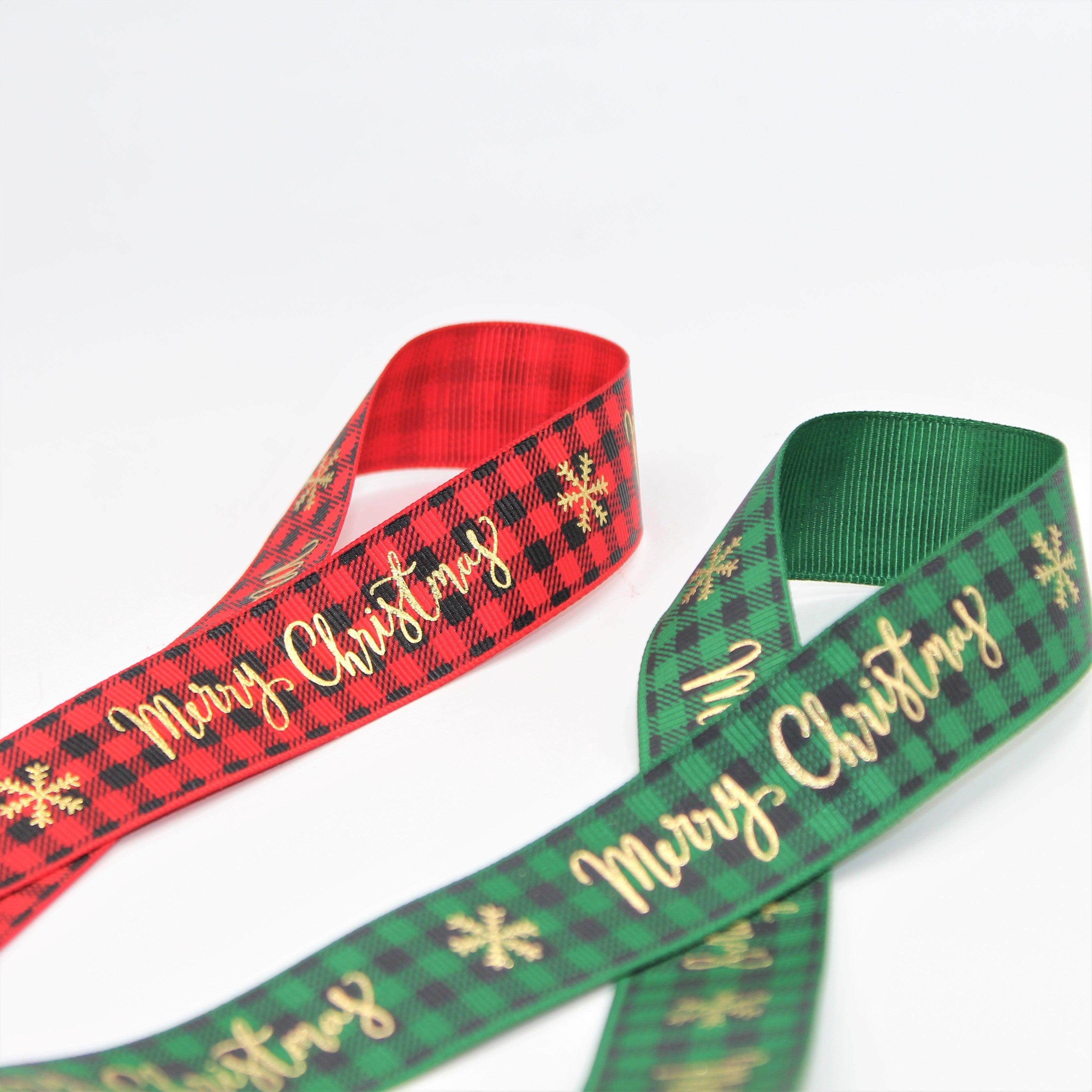 20 meter Christmas Tape - 25mm - ACCESSOIRES LEDUC BV