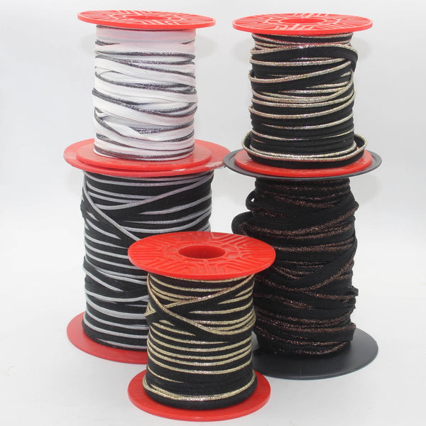 5 meters Lurex Woven Piping - ACCESSOIRES LEDUC BV