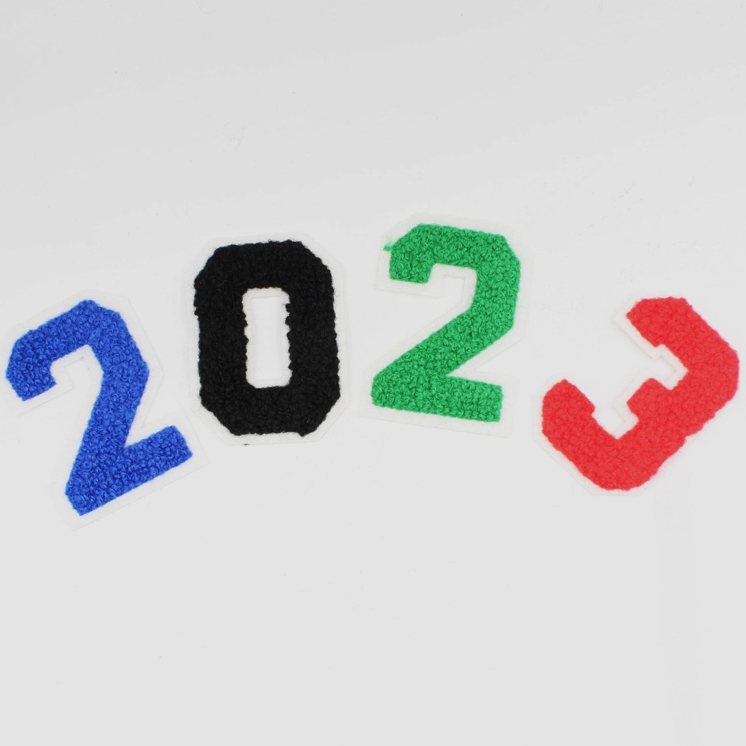 Set of Letters/Numbers Patches to customize your Clothes, Jacket, Bags,etc., Iron-on #HAB1x009 - ACCESSOIRES LEDUC BV