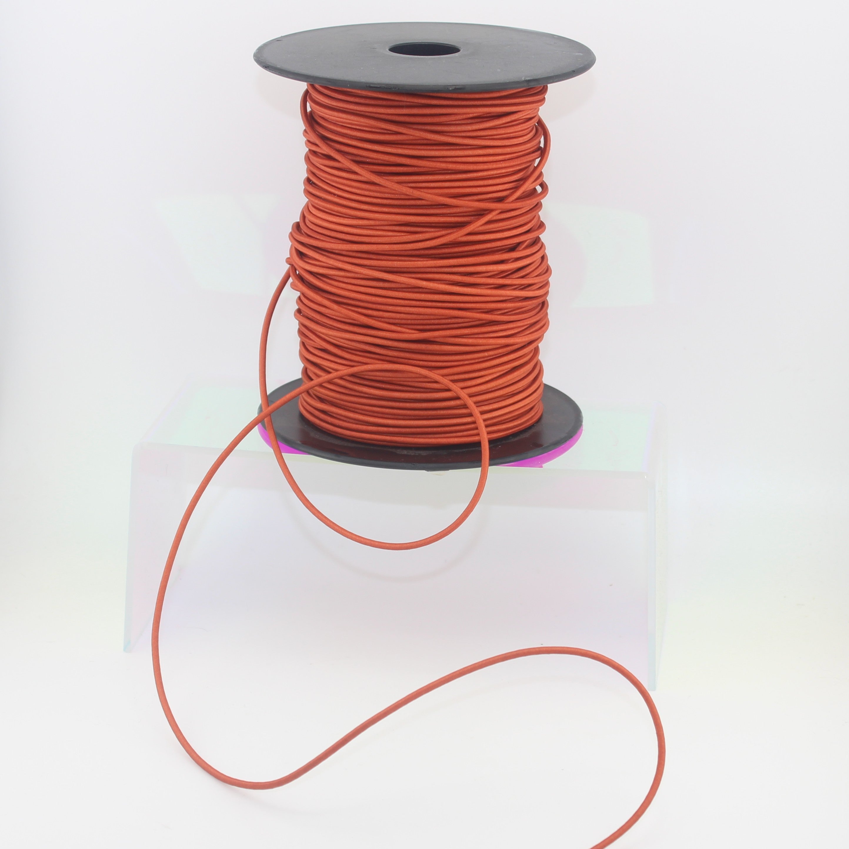 1 meter Brick Color 2mm Elastic Cord