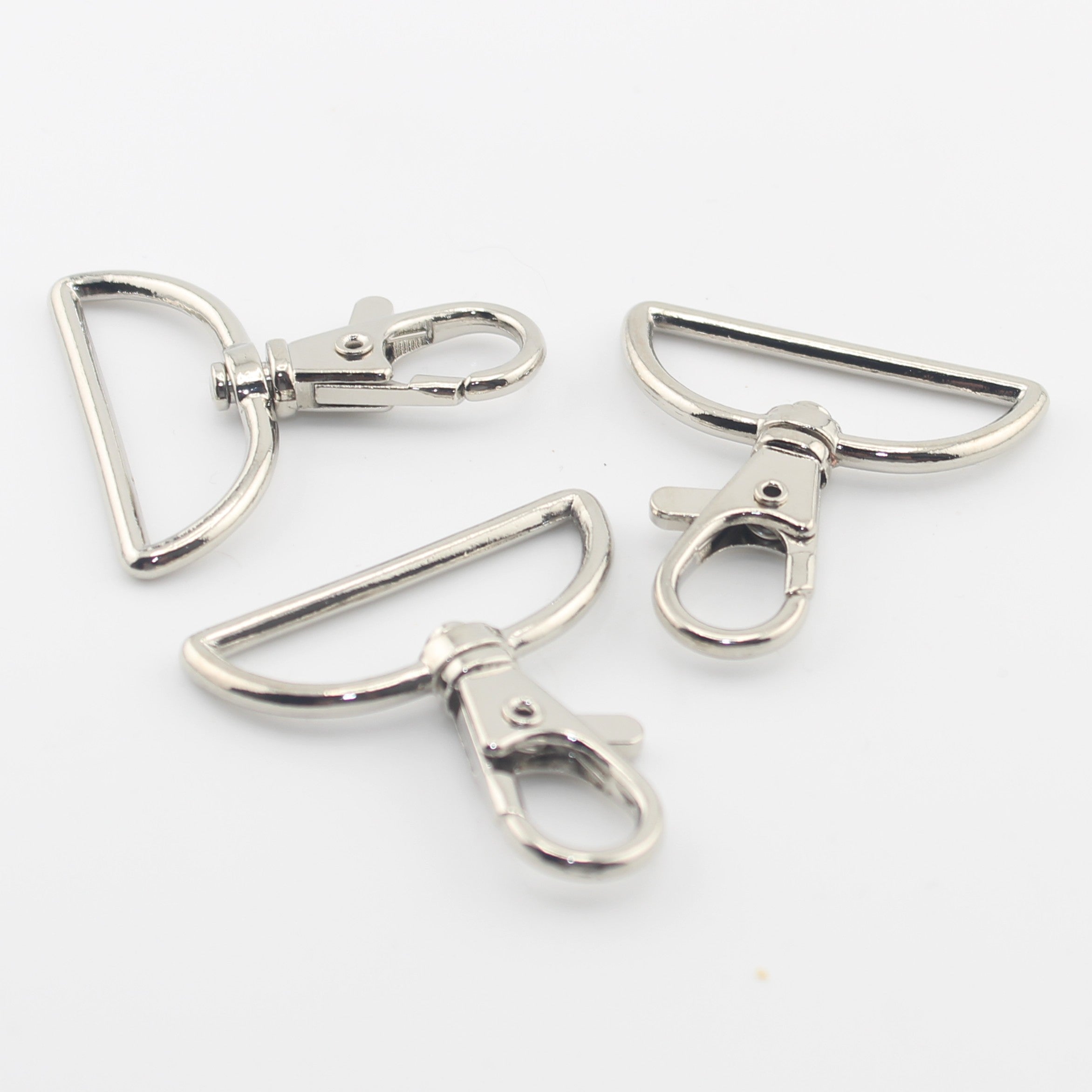 Set of 3 Snap Hooks (Lobster Buckles) - for tapes up to 35mm