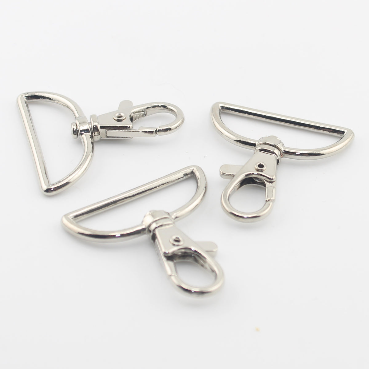 Set of 3 Snap Hooks (Lobster Buckles) - for tapes up to 35mm