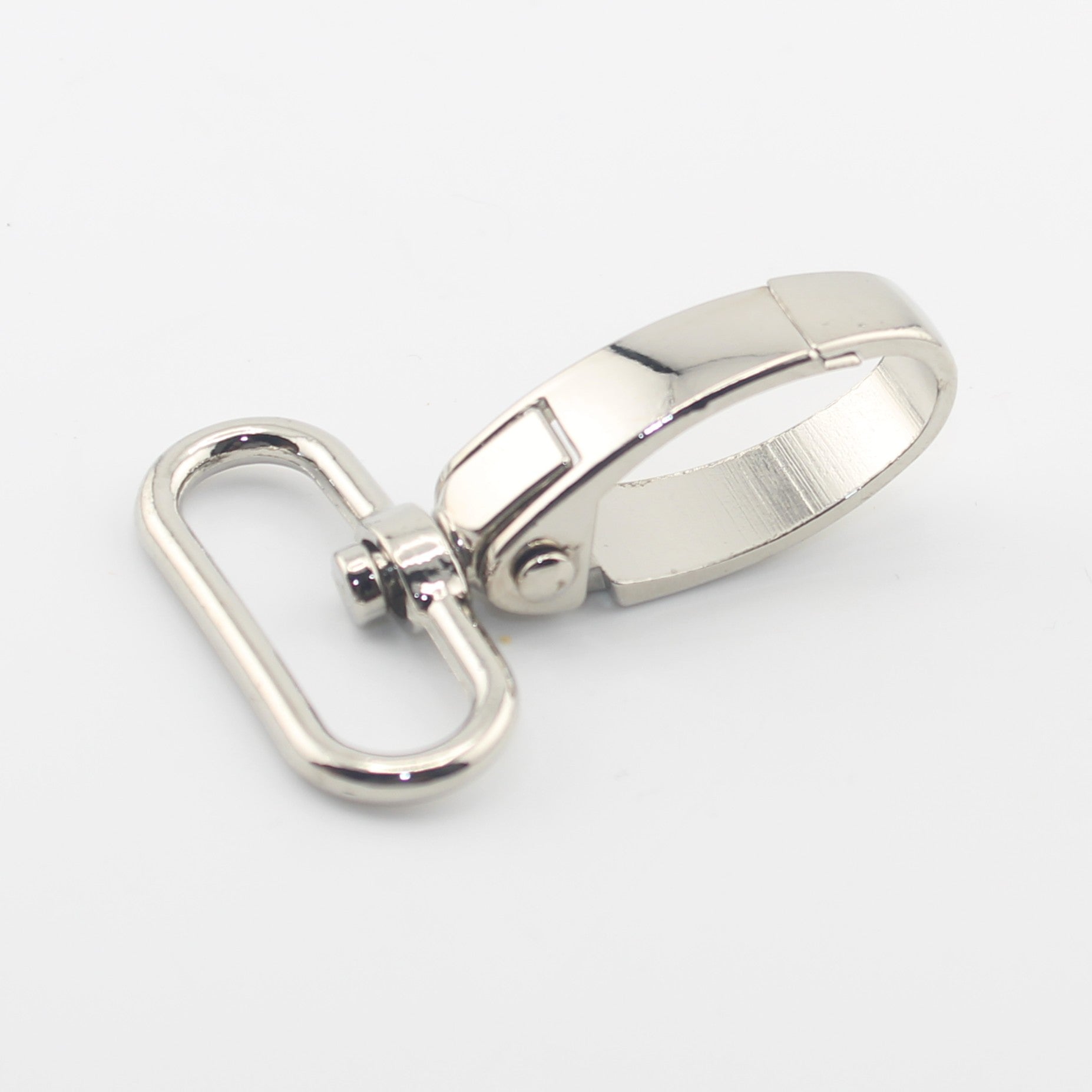Set of 3 Snap Hooks (Lobster Buckles) - Oval Shape - for tapes up to 30mm
