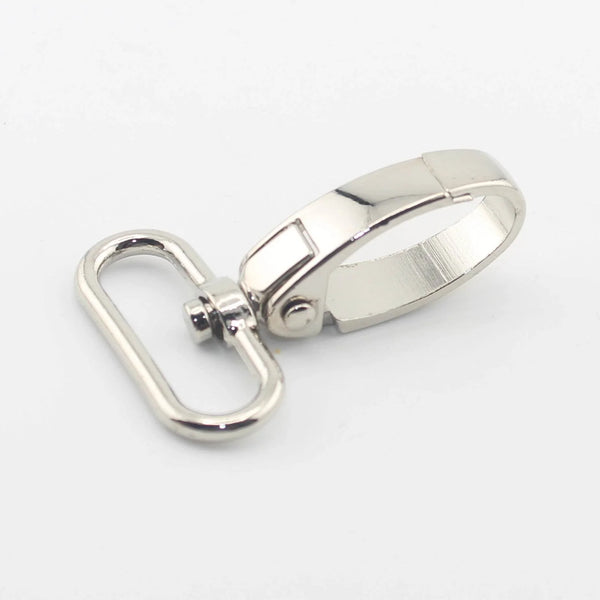 Set of 3 Snap Hooks (Lobster Buckles) - Oval Shape - for tapes up to 30mm - ACCESSOIRES LEDUC BV
