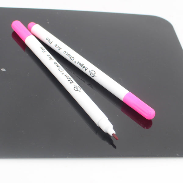 Water Erasable Textile Pen available in Blue, Light Blue, Green, Pink, Yellow, Purple or White