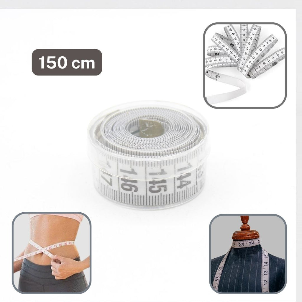 150cm Measure Tape in Plastic Box CM / Inches