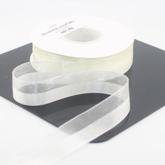 45 meters 25mm Half Satin and Half Organza Ribbon #ORG4767
