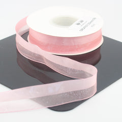 45 meters 25mm Half Satin and Half Organza Ribbon #ORG4767