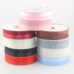 45 meters 25mm Half Satin and Half Organza Ribbon #ORG4767