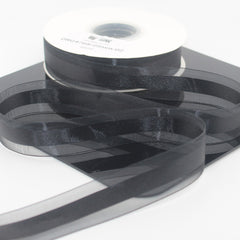 45 meters 25mm Organza Ribbon with Satin Center #ORG4768