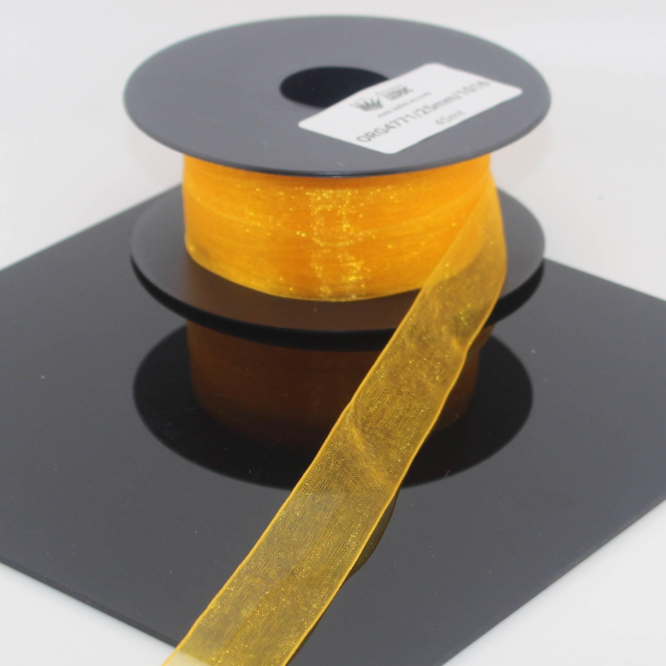 45 meters Organza Ribbon available in 20mm or 40mm ref #ORG4771 - ACCESSOIRES LEDUC BV