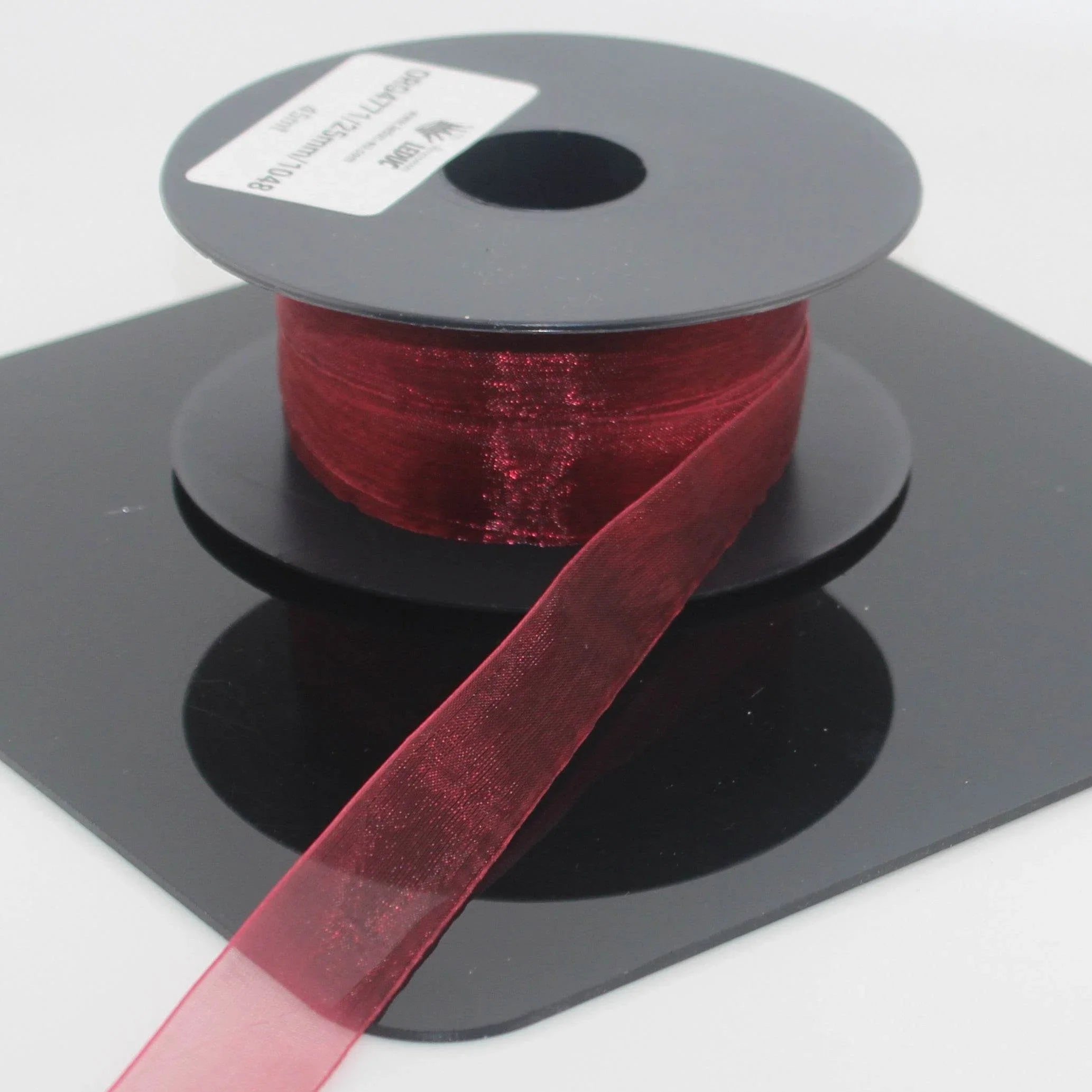 45 meters Organza Ribbon available in 20mm or 40mm ref #ORG4771 - ACCESSOIRES LEDUC BV