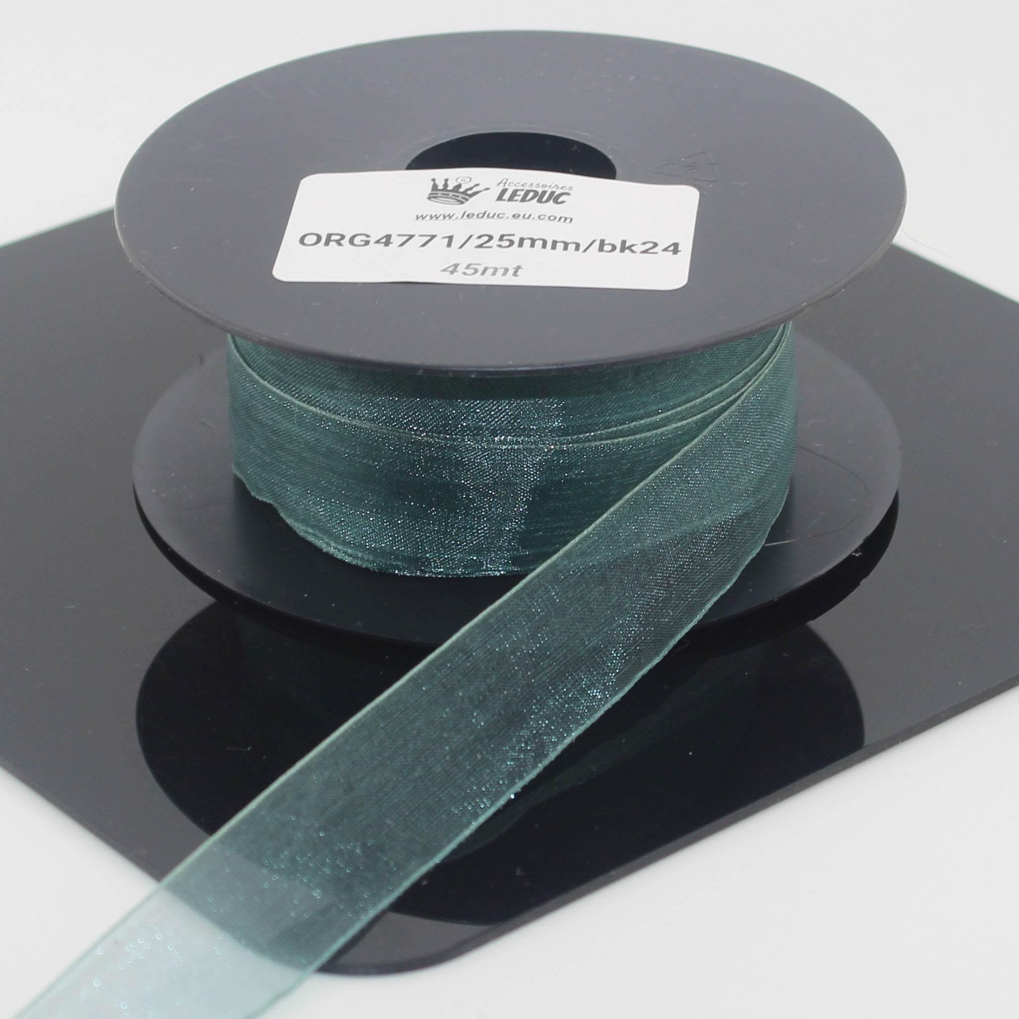 45 meters Organza Ribbon available in 20mm or 40mm ref #ORG4771 - ACCESSOIRES LEDUC BV