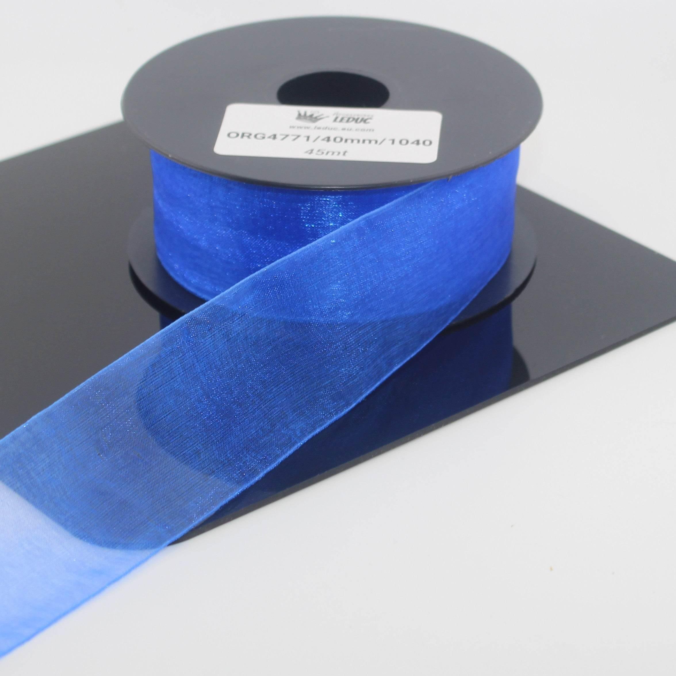 45 meters Organza Ribbon available in 20mm or 40mm ref #ORG4771 - ACCESSOIRES LEDUC BV