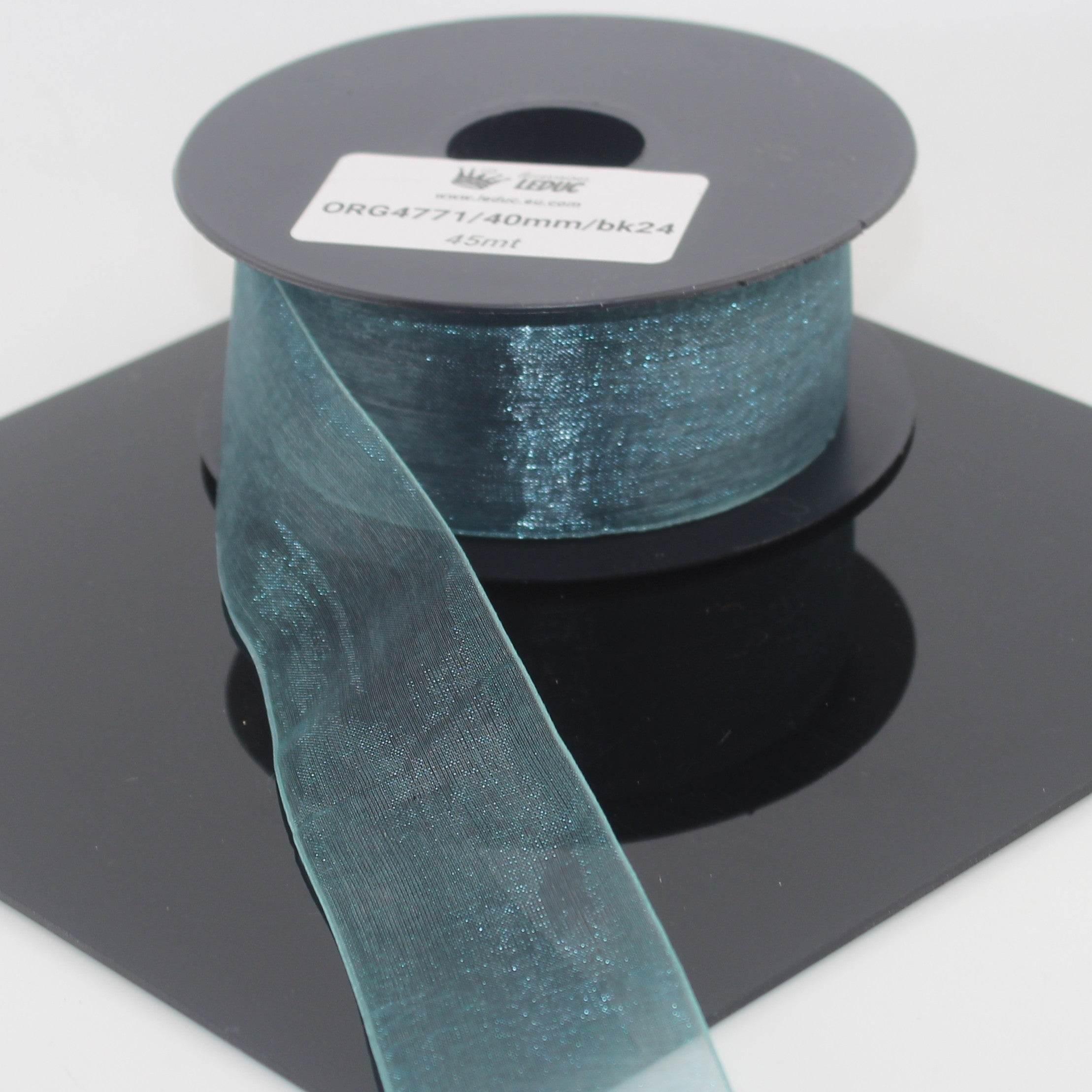 45 meters Organza Ribbon available in 20mm or 40mm ref #ORG4771 - ACCESSOIRES LEDUC BV