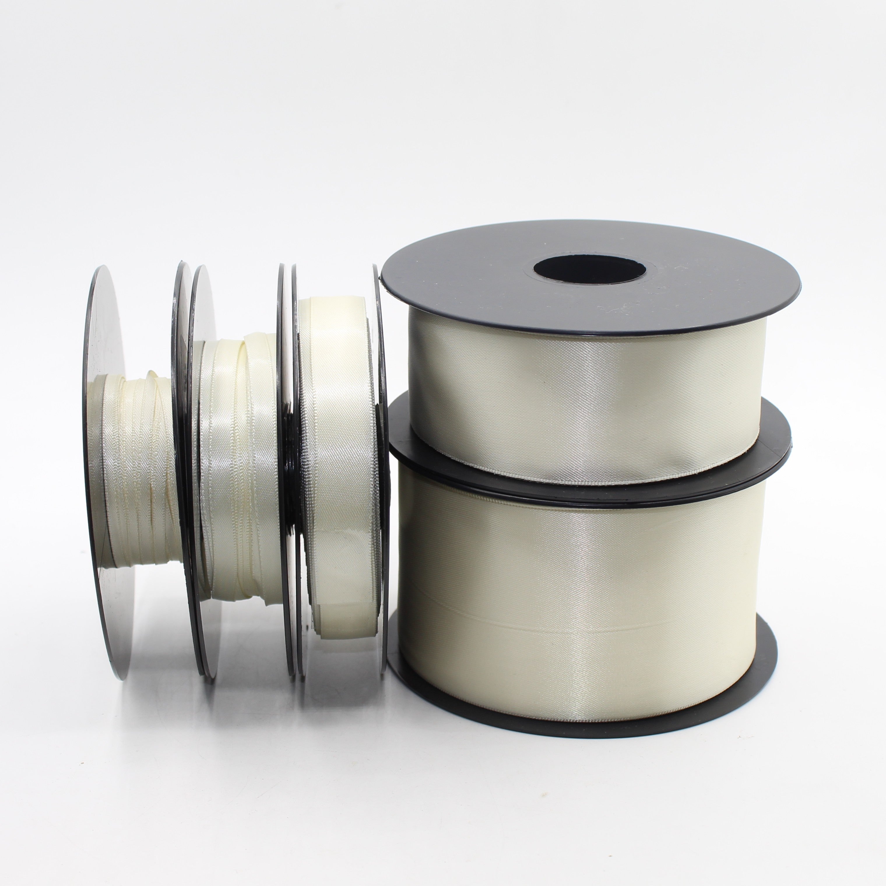 25 Meters of Deluxe Double Sided Satin - in 3mm, 6mm, 9mm, 15mm, 25mm, 38mm, 50mm or 63mm