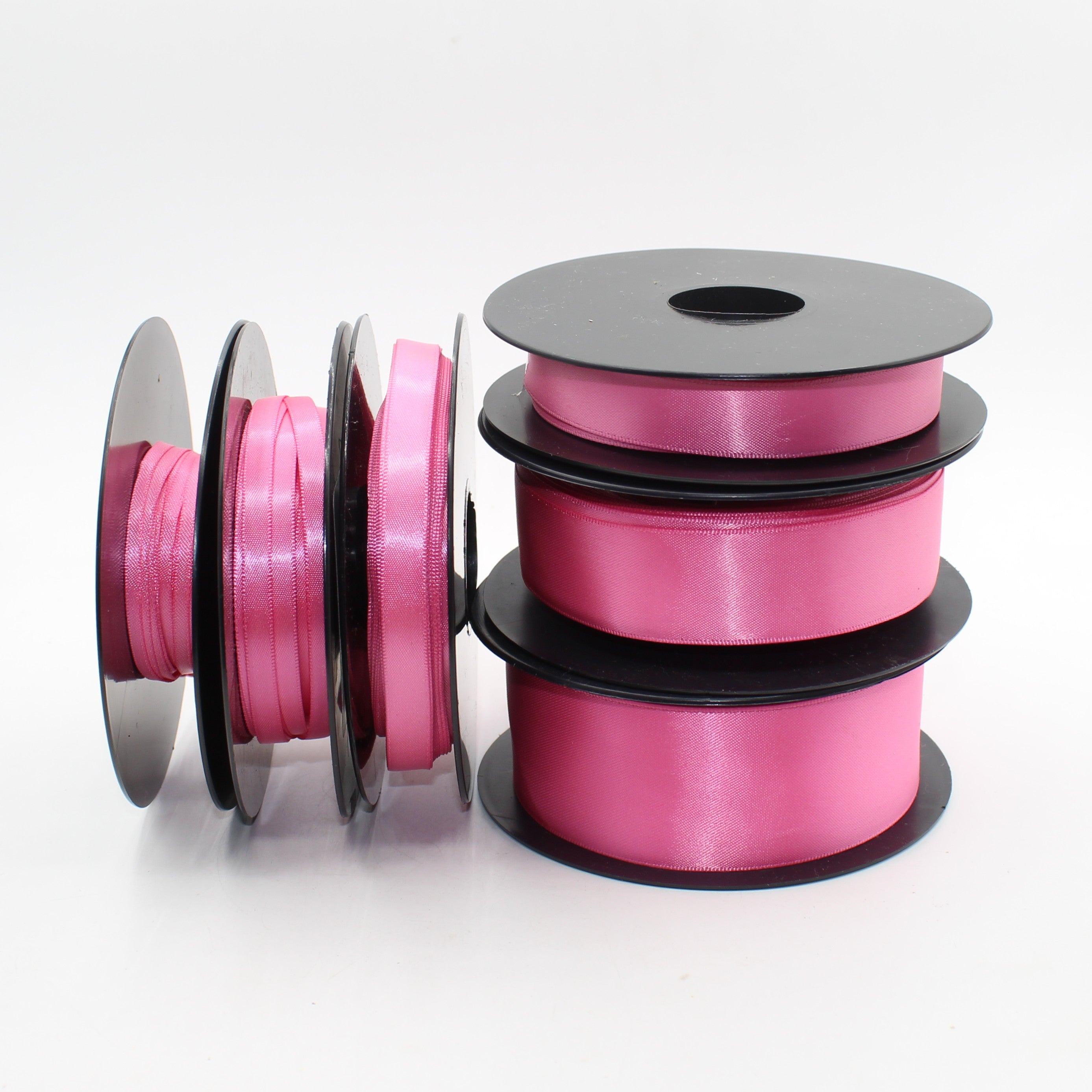 25 Meters of Deluxe Double Sided Satin - in 3mm, 6mm, 9mm, 15mm, 25mm, 38mm, 50mm or 63mm