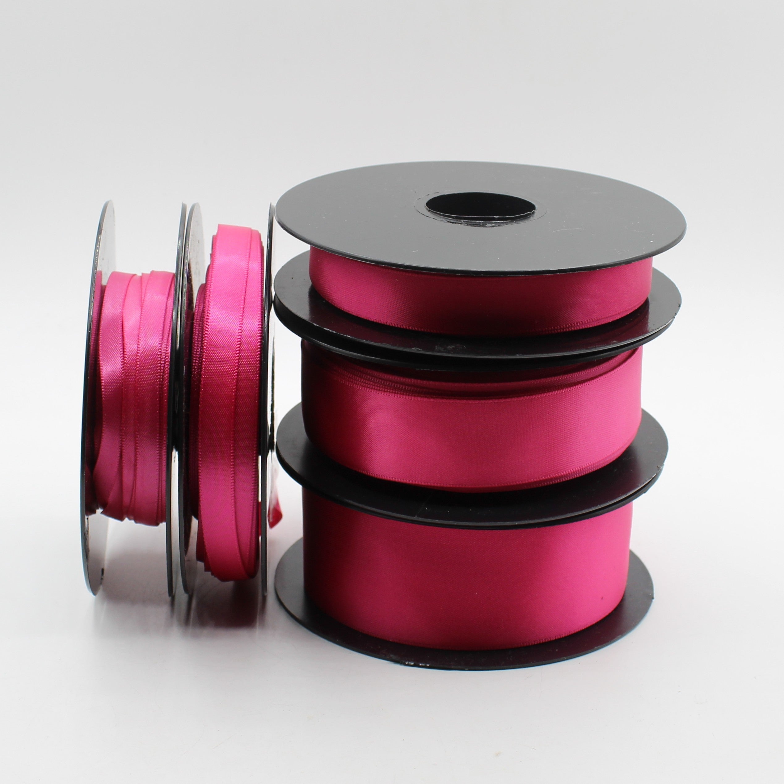 25 Meters of Deluxe Double Sided Satin - in 3mm, 6mm, 9mm, 15mm, 25mm, 38mm, 50mm or 63mm