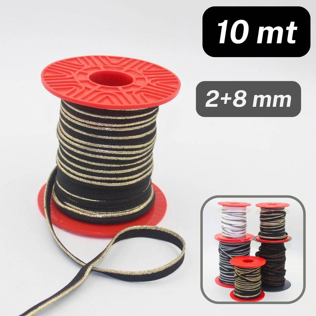 5 meters Lurex Woven Piping - ACCESSOIRES LEDUC BV