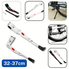 Universal Bike Foot - Adjustable (32-37cm) - Foldable - Available in Black or White