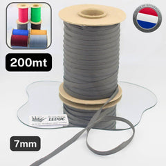 200 meters Polycotton Tape - Resistant, for Multiple Use - 7mm - Made in the Netherlands