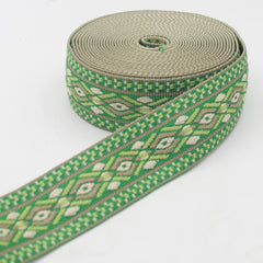 5 meters Ethnic Eyes 38mm Webbing #RUB3566