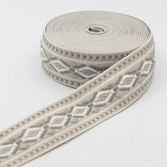 5 meters Ethnic Eyes 38mm Webbing #RUB3566