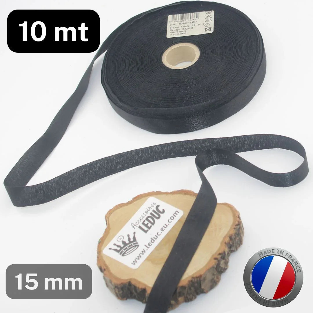 10 meters Organza Ribbon (available in different styles, widths and colours) - ACCESSOIRES LEDUC BV