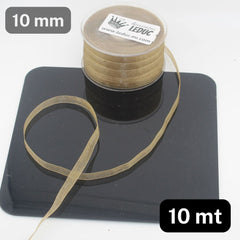 10 meters Organza Ribbon (available in different styles, widths and colours)