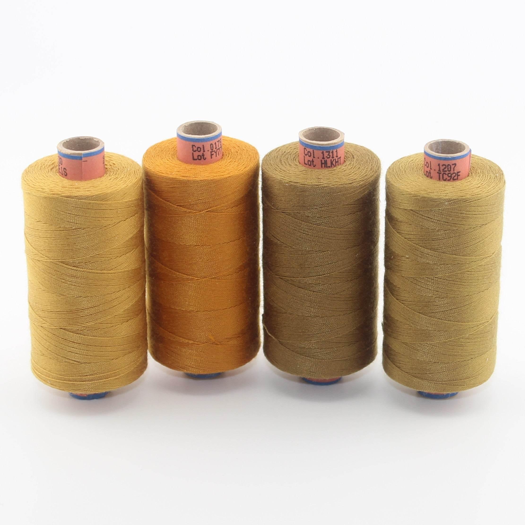 Amann Saba 50 TEX 60 - 500 meter - Polyvalent Thread / Yarn for zipper seams, jeans topstitching, or stitches where strength is important. - ACCESSOIRES LEDUC BV