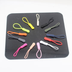 15 Zip Pullers, available in different colours, 60mm