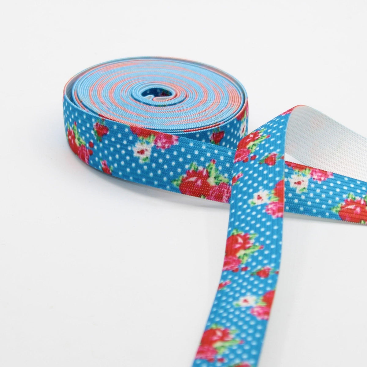 20 meters Printed Elastic 15 25 or 40mm #ELA3520 - ACCESSOIRES LEDUC BV