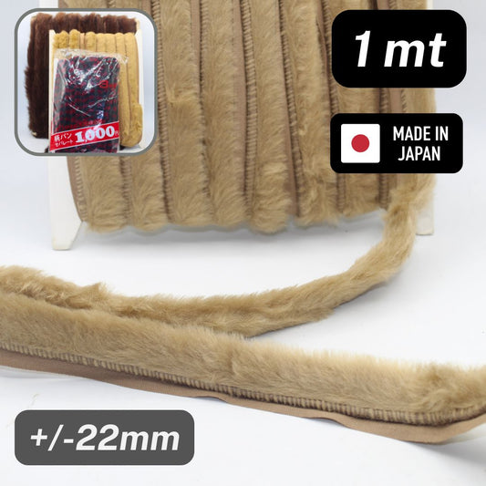 Fur Piping, Made in Japan, 1 meter - ACCESSOIRES LEDUC BV