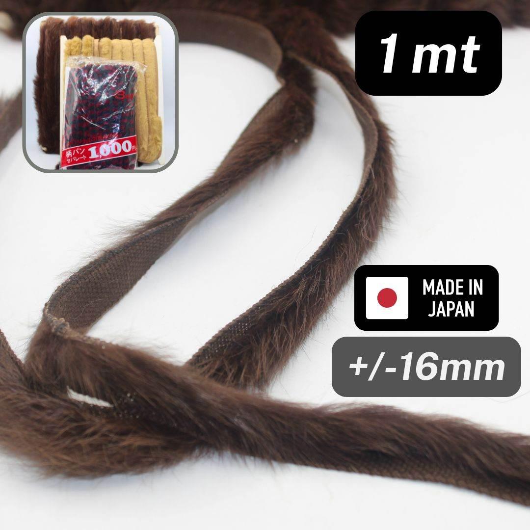 Fur Piping, Made in Japan, 1 meter - ACCESSOIRES LEDUC BV