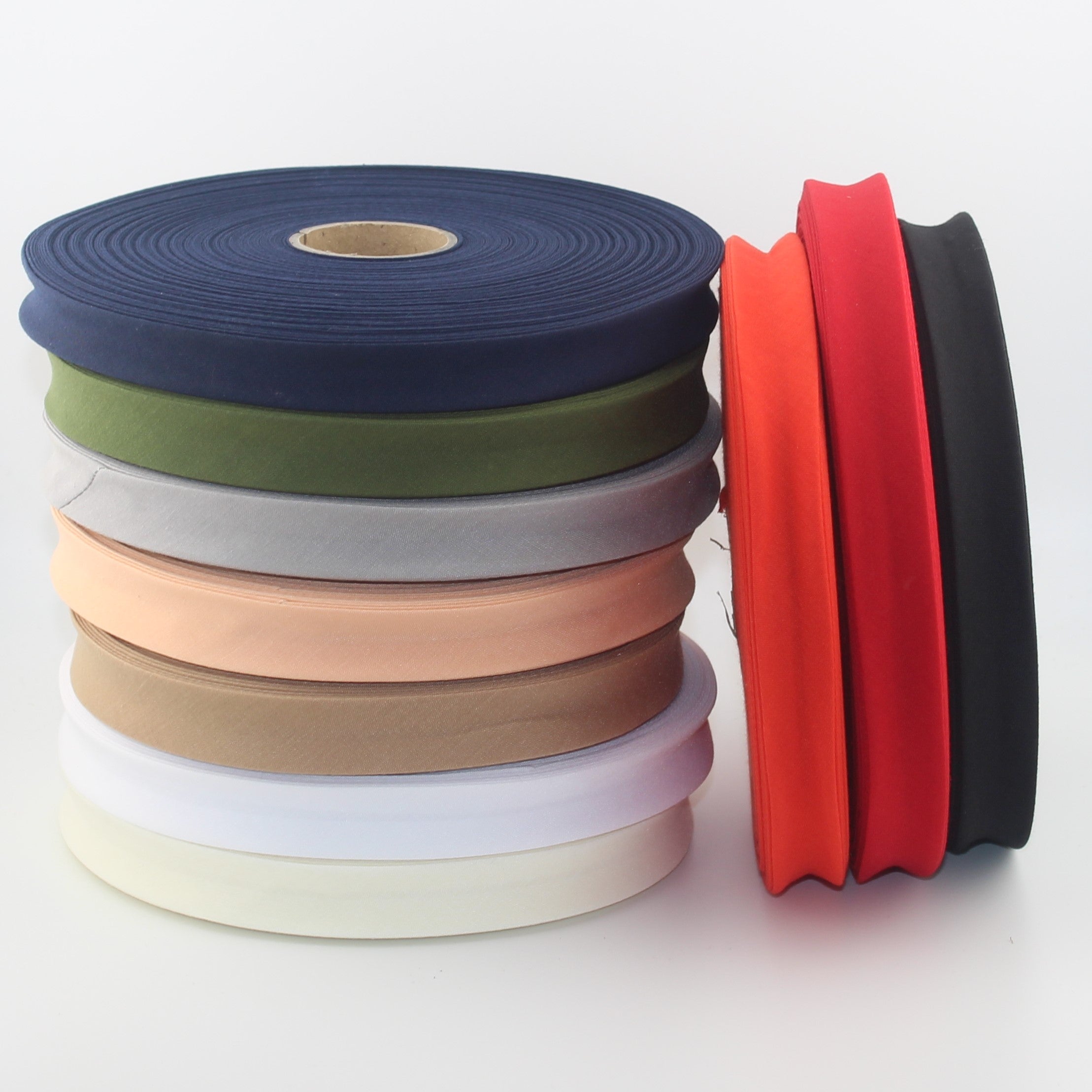 Polycotton Folded Bias Biding 20mm (20+8+8mm) - Rolls of 9 or 45 meters