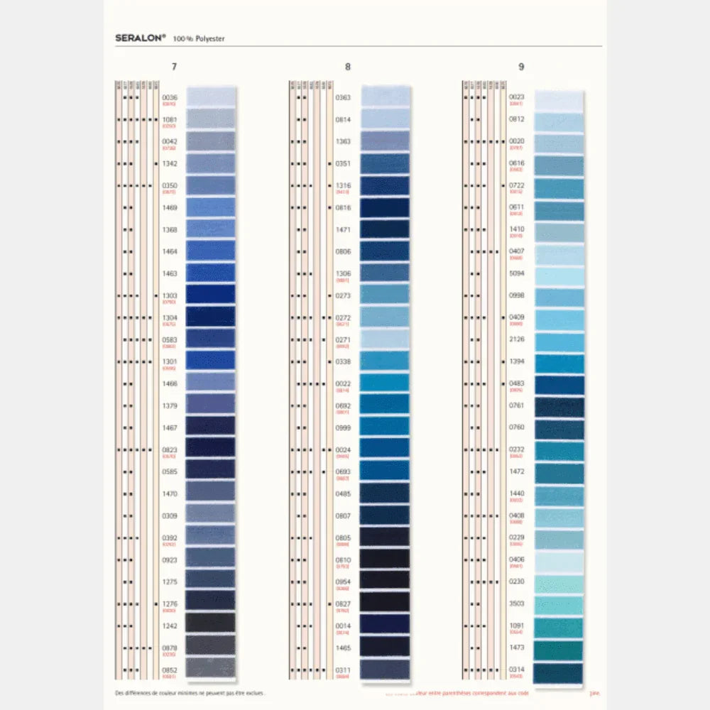 Amann Mettler Seralon Yarn 200mt - 100% Polyester - Oekotex - Made in Europe - ACCESSOIRES LEDUC BV