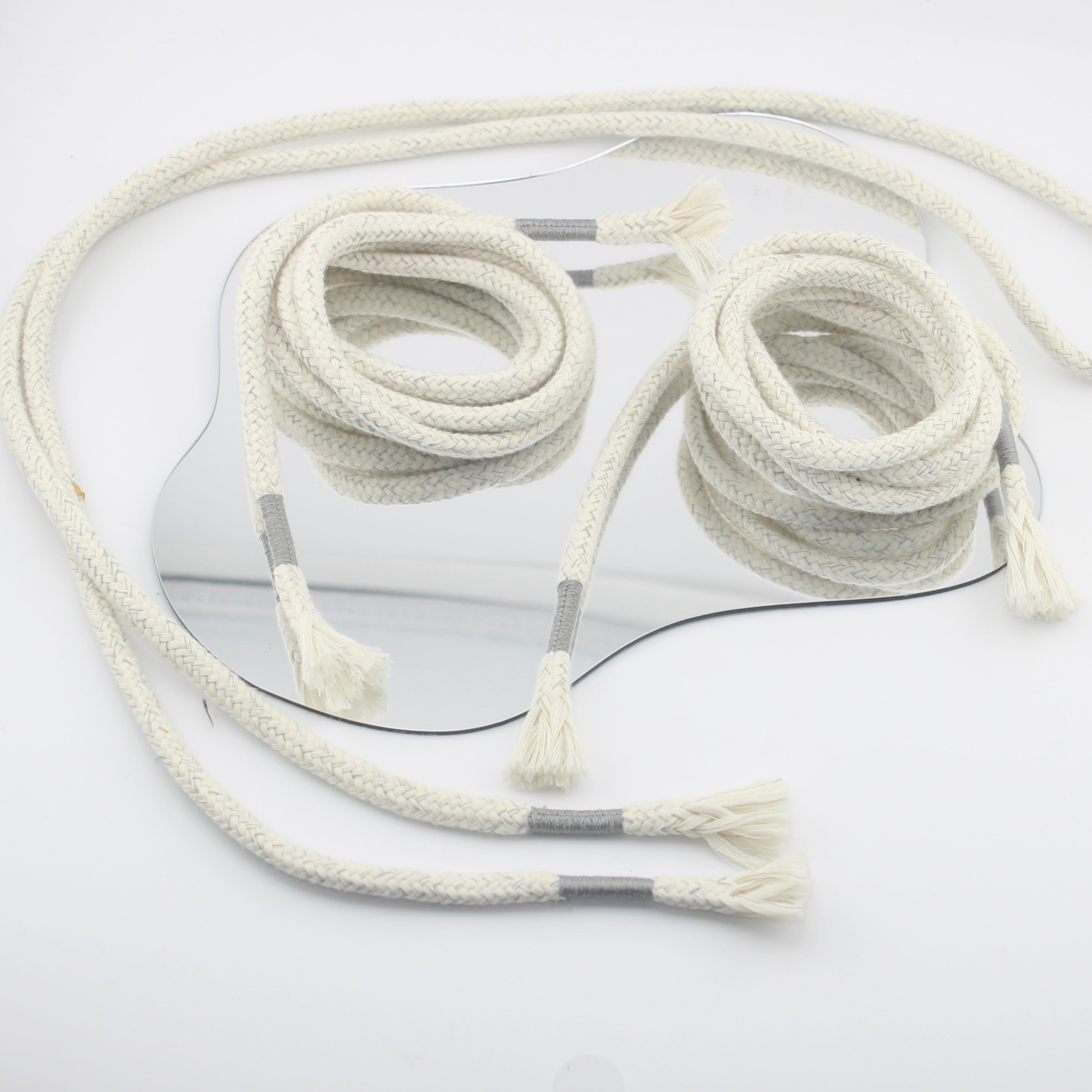 1 piece, 130cm / Ø7MM / Sweater / Trousers Cord with Fancy Tassel Cord Ends #COR4006