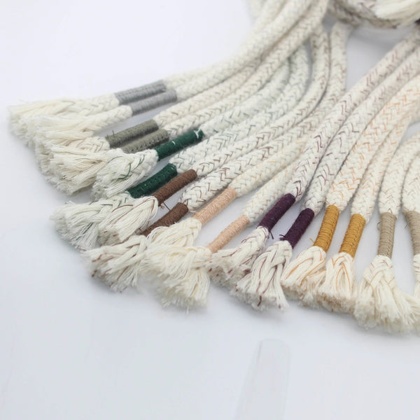 1 piece, 130cm / Ø7MM / Sweater / Trousers Cord with Fancy Tassel Cord Ends #COR4006 - ACCESSOIRES LEDUC BV