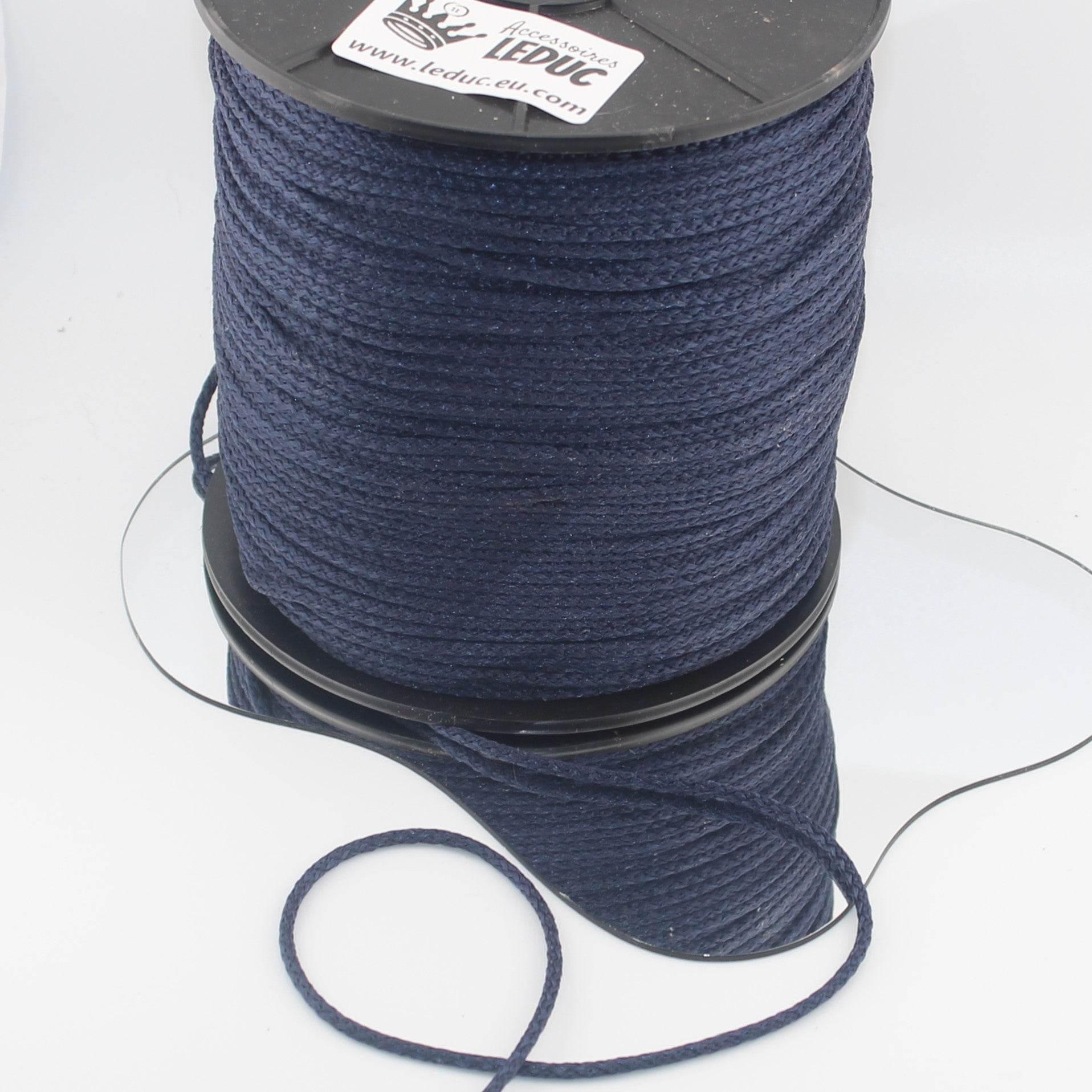 200 Meters Cord 5 mm in Nylon or Polyester - ACCESSOIRES LEDUC BV