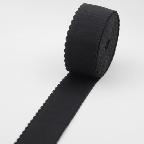 40 mm zacht elastiek met golfrand #ELA3601