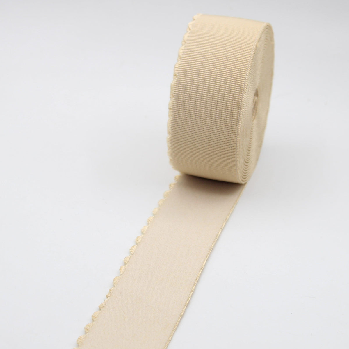 40mm Soft Elastic with Wave Edge #ELA3601 - ACCESSOIRES LEDUC BV