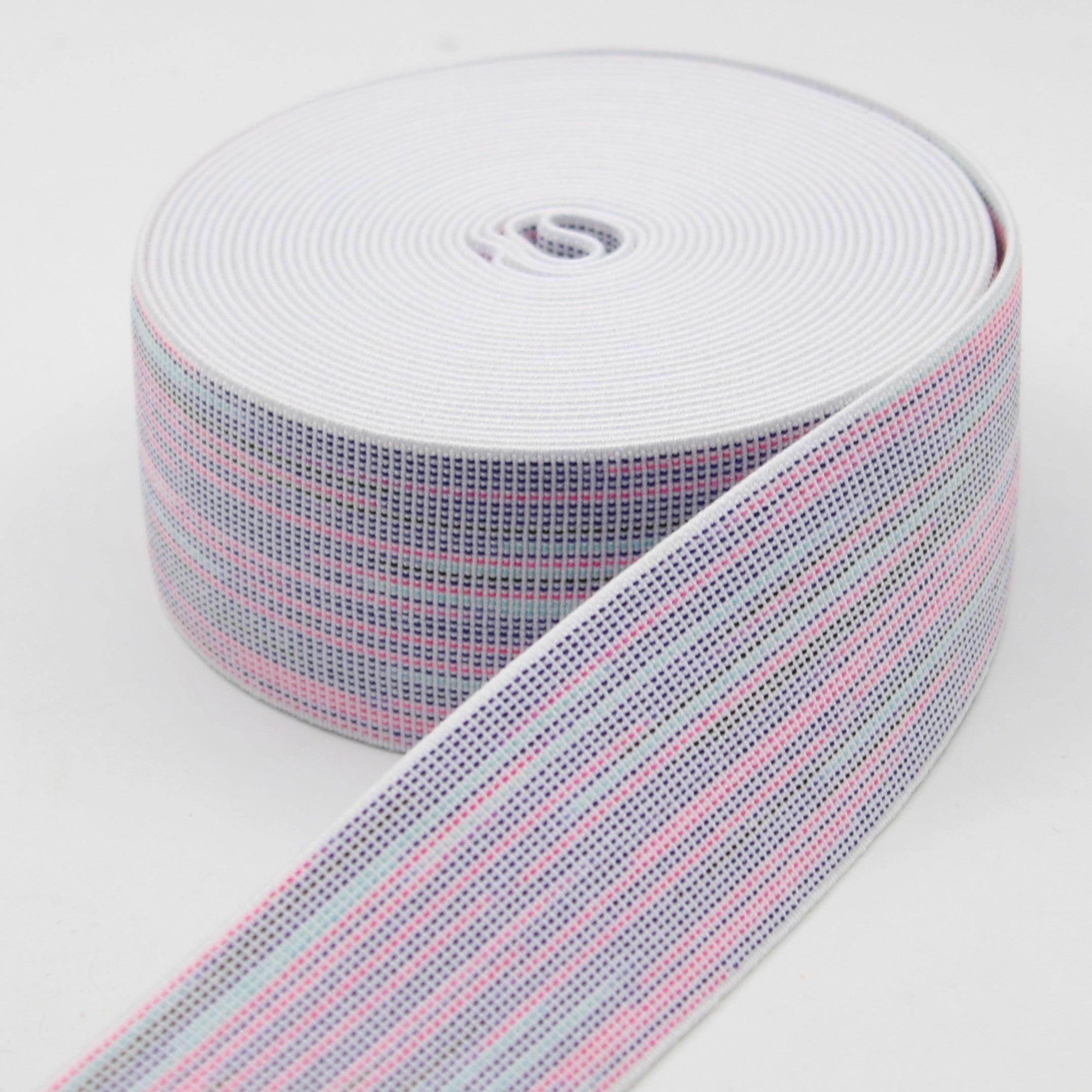 40mm Heather Colour Elastic #ELA3604 - ACCESSOIRES LEDUC BV