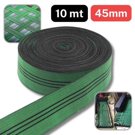 Sofa Elastic - Strong - Available in 45mm - 10mt , 50mm (superstrong) and 70mm - 6mt - ACCESSOIRES LEDUC BV