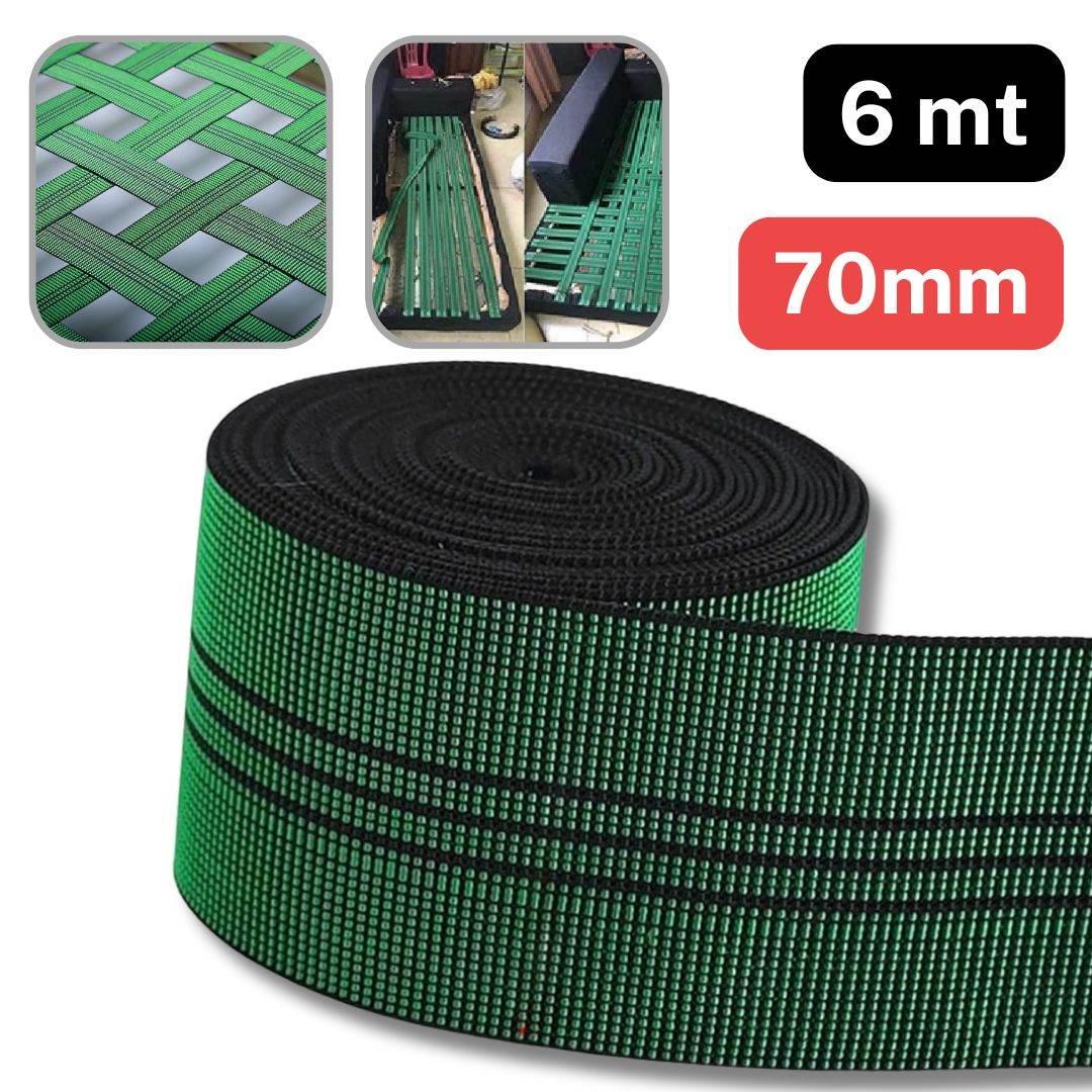 Sofa Elastic - Strong - Available in 45mm - 10mt , 50mm (superstrong) and 70mm - 6mt - ACCESSOIRES LEDUC BV