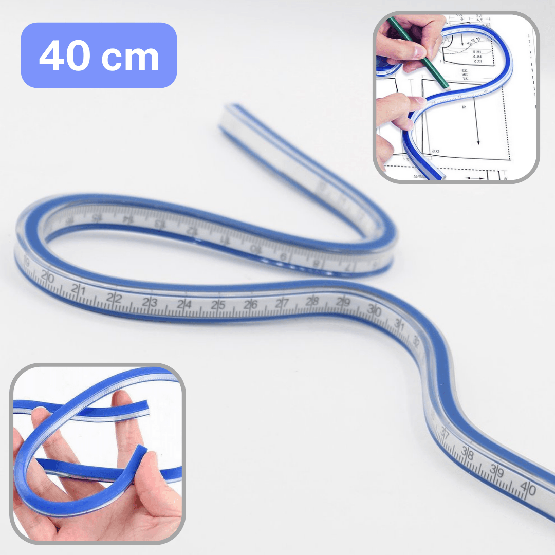 Réglet flexible Sew Easy en Métal - 50 cm