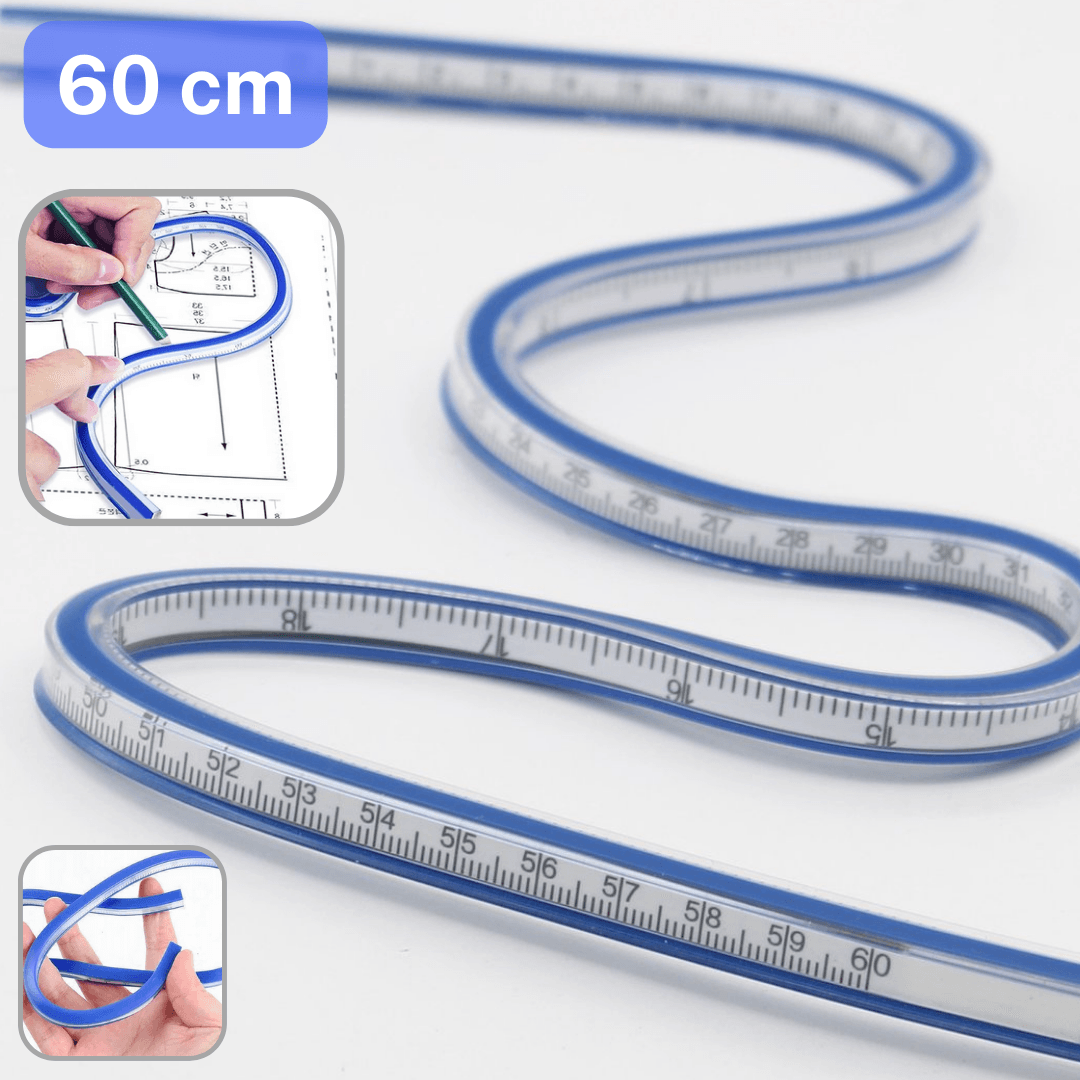 Flexible Ruler 40 or 60cm - ACCESSOIRES LEDUC BV