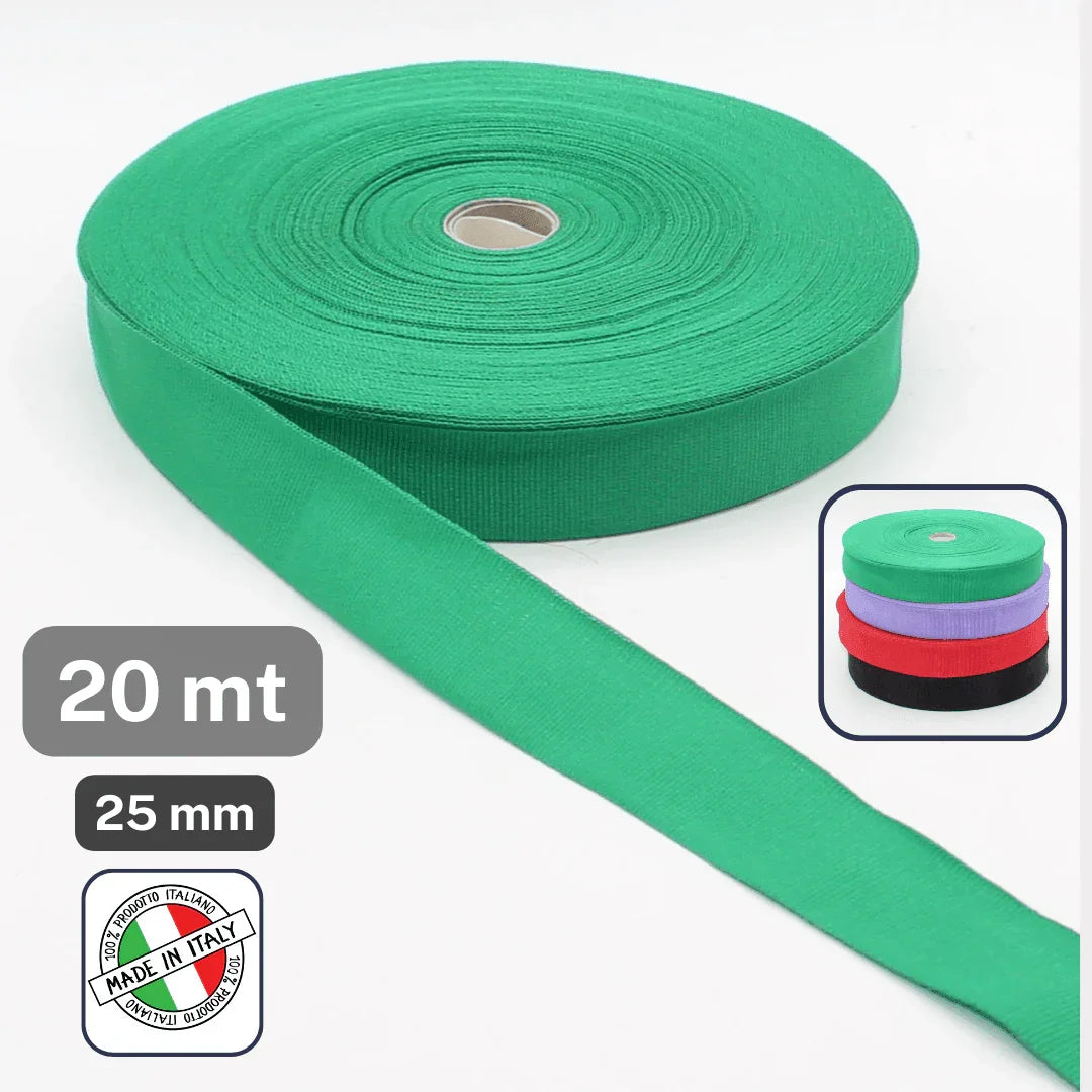 25mm-Gros Grain Ribbon **20 Meters** - ACCESSOIRES LEDUC BV