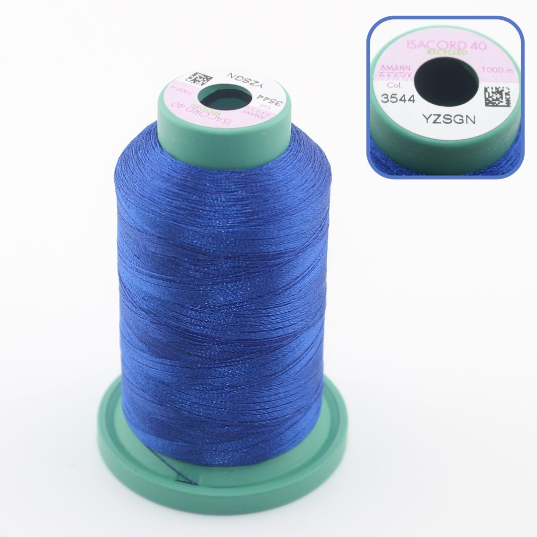 Amann Isacord 40 - 1 cone of 1000 meters Deluxe Overlock / Embroidery Yarn